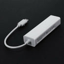 USB-C USB 3.1 Type C To USB RJ45 Ethernet Lan Adapter Hub Cable for Macbook I4M4