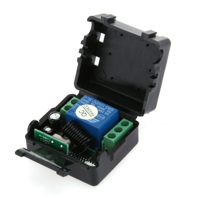 12V Relay Wireless Remote Control Lamp Two Key LED Switch Transceiver SN9F