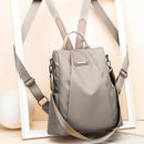 Simple Fashion Ladies Backpack Nylon Anti-Theft Multifunctional Shoulder Ba C7C1