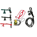 2 Pcs Parrot  Suit Leash Outdoor Adjustable Harness Training Rope,S+XS