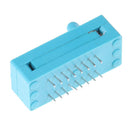 2Pcs 16P Pin 2.54mm green DIP test universal ZIF IC socket welding type N VxBX