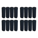 16Pcs Black fit Girth 9-18cm  Caps /Knitted Chair Leg Socks