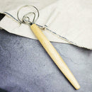 Bread Dough Whisk Mixer Egg Beater Wooden Accessories Tool Home Kitchen