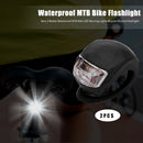 2pcs Bicycle Flashlight Waterproof Bike LED Night Safety Warning Lights