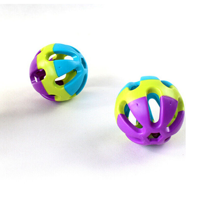 Pet Bird Bites Parrot Chew Ball Toys Swing Cage Hanging Cockatiel Parakeet 3C