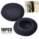 50mm Foam Ear Pad Cover Earphone Earpad Headphone Headset Cover Cap - 10Pack.
