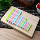 12x Kitchen Plastic Storage Food Snack Seal Sealing Bag Clips Sealer Clamp