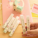4Pcs Pencil Eraser Stationery Cute Rainbow Shape Eraser for kids Students Office