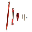 Metal Steering Servo Rod Linkage for 1/12 MN86K MN86KS RC Carwler Red