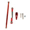 Metal Steering Servo Rod Linkage for 1/12 MN86K MN86KS RC Carwler Red