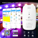 3-in-1 Smart DIM CCT RGB Control LED Light Strip WIFI Alexa Voice Controller ST