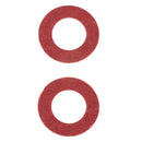 100x Insulation Gasket Barley Paper Glue Fish Electrode Insulated Pads For 1 Ew