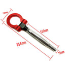 For BMW E30.E34.E36.E39.E46. Aluminum Bumper Tow Hook Kit Red Trailer Hooks IAA