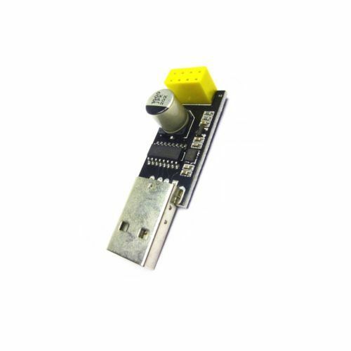 1PCS ESP01 Programmer Adapter UART GPIO0 ESP-01 Adaptateur ESP8266 USB Vh