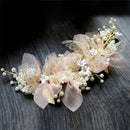 silk yarn flower bride headdress bride wedding hair accessories hair ornament OZ