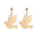 1 Pair Drop/Dangle Alloy Dove Christmas Earrings Dove Dangle Earrings 8cm