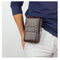 New Portable Soft Leather Belt Purse Bag With Zip Pockets and Phone Pocket for