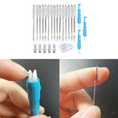 Domestic Sewing Machine Needles 9# 11# 14# 16# 18# Needle Threader Quilting Tool