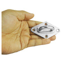 Pad Eye Plate Boat Bimini Rigging - 79mm Length - Marine Stainless Steel