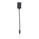 3.5mm Male AUX Audio Plug Jack To USB2.0 Female Connector Cables for Car MP3