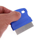 3pcs Pet Hair Flea Removal Comb Stainless Steel Teeth Hair Brush Grooming