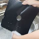 10x Non-stick Reusable Gas Stove Pads Stovetop Burner Kitchen Cleaning  sdfs