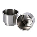 2pcs Cup Drink Can Holder with Drain for Car Marine Boat Yacht RV Camper