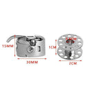 Domestic Sewing Machine Shuttle Hook Bobbin Case 4 Bobbins Crafts X2N7