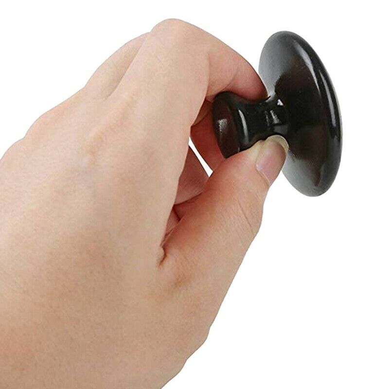 Mushroom Shaped Massage Stones Warmer Natural Lava Basalt Hot Rock Guasha T V2A9