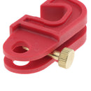5PCS Universal Circuit Breaker Lockout Red With Twisted Screw, prevent