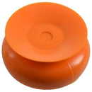7cm Waterproof Kitchen Bathroom Shower Clock Suction Cup Sucker Wall Orange X5C3