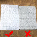 Sublimation Blank Puzzle 10Pcs/Lot DIY Craft A5 Jigsaw Puzzle for Sublimati