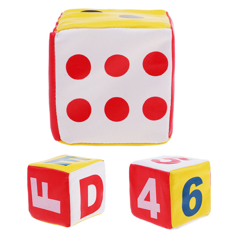 Sponge Dice Foam Dot Dice Children Playing Dice for Girls Boys Math Teaching 1-6