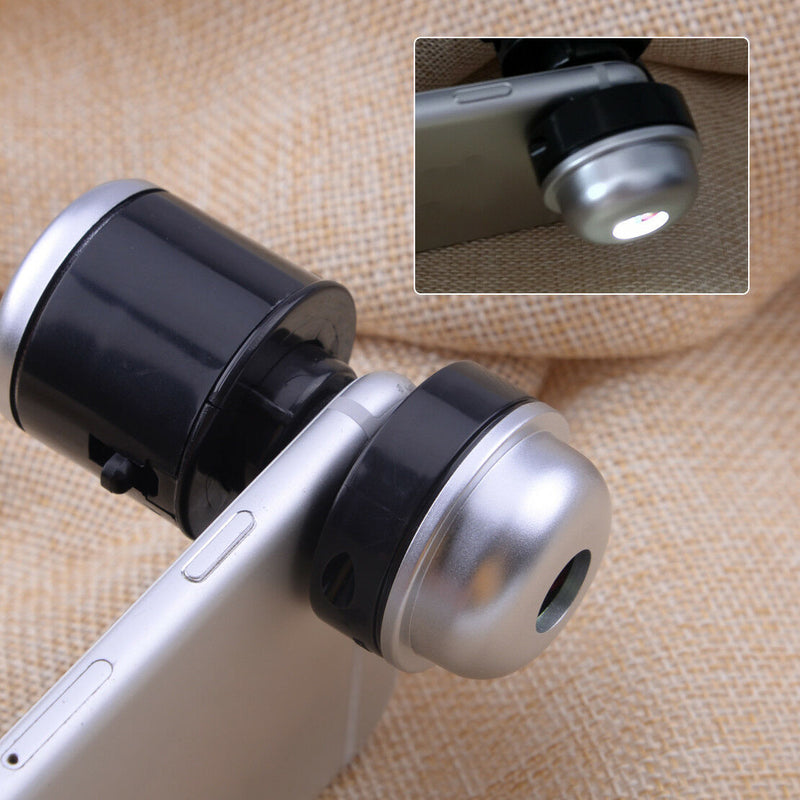 30X Zoom LED Phone Camera Microscope Lens fit for Smart Phones More Clear TOP Hf