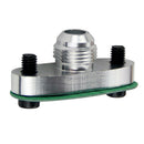 Turbo Oil Drian Feed Feeding Flange T3 T4 Turbocharger Aluminum