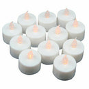 12 pcs LED Flickering Tea Lights Battery Operated Candles for Wedding Party