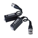 1 Pair CCTV Single Channel Passive Transceiver CAT5  BNC Male Video Balun