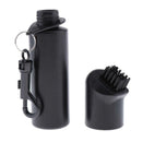 Golf Club Cleaner Bottle Brush with Groove Cleaner, Water Soap Bottle, Clip -
