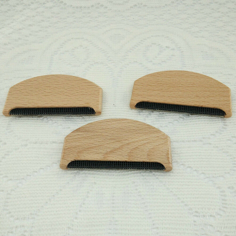 Sweater Brush Lint Remover Anti Pilling Wooden Fabric Comb Garment Care Portable
