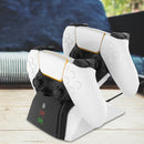 Dual Charger Stand Cradle for Sony PS5 LED Controller Charging Station Dock