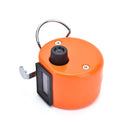 Digital Hand Held Tally Clicker Counter 4 Digit Number Clicker Golf Chrome 3C