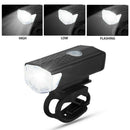 USB Rechargeable LED Bicycle Headlight Bike Head Light Front Rear Lamp Cycling~
