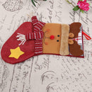 Large Christmas Sock Children Candy Gifts Bag Home Party Decor(Elk)
