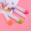 1x Silicone oil brush bottle kitchen BBQ tools cooking pancake baking basting Bj