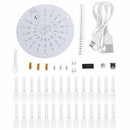 DIY Kits Touch Control RGB LED Aurora Tower Light Cube 51 SCM Electronic DIY Kit