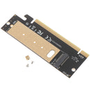 M.2 NVMe SSD Adapter M2 to PCIE 3.0 X16 Card M Key Interface Support PCI_AUA Hn