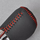 Real Leather 5-Speed Gear Shift Knob Cover fit for Ford Focus MK II III 2004-15