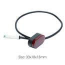 M365 Rear Tail Light Stoplight Electric Scooter Safety Brake Warning Lamp