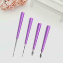 4PCS DIY Diamond Glass Bead Reamer Burr Beading Set Tool Enlarger Hol A0I6