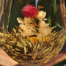Hot Stylish Special Balls Handmade Blooming Flower Green Tea Gift Pop